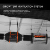 Spider Farmer sada ventilátora a filtra 4" s programovateľným ovládačom