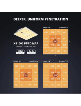Viparspectra XS 1000/120W - 2024 Samsung LM301H