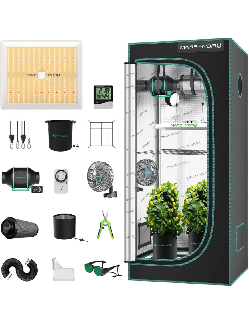 Celotni paket Mars Hydro Grow set TS1000