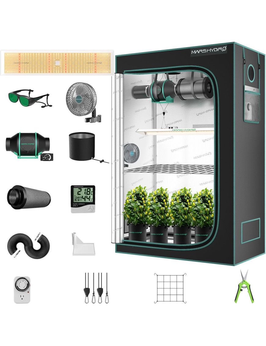 Celotni paket Mars Hydro Grow set TSL2000