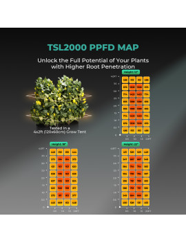 Celotni paket Mars Hydro Grow set TSL2000