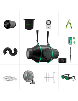 Komplet ventilatorja in filtra Mars Hydro 4" iFresh