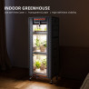 Kompletni growbox za gojenje s 4 policami Spider Farmer - 54W