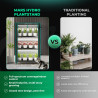 Kompletni growbox za gojenje s 4 policami Mars Hydro - 54W