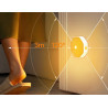 LED nočna lučka brez modre komponente LuDream Solis - Amber