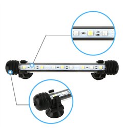 15 LED vodotesné osvetlenie pre akvária 29 cm