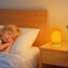 LED nočna svetilka brez modre komponente LuDream Touch - Bela