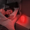 LED nočna svetilka brez modre komponente LuDream Touch - Bela