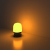LED nočna svetilka brez modre komponente LuDream Touch - Črna