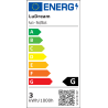LED bralna lučka brez modre komponente LuDream Aura - Rdeča/Črna