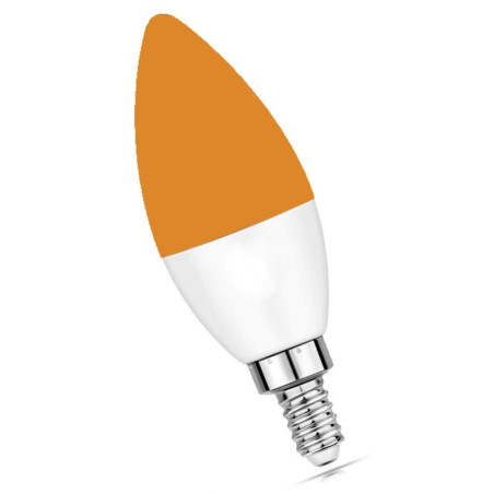 3W LED žarnica brez modre komponente LuDream - Amber (E14)
