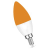 3W LED žarnica brez modre komponente LuDream - Amber (E14)