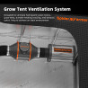 Spider Farmer komplet ventilatorja in filtra 6" s krmilnikom