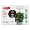 EMOS LED GROW svetilka za gojenje rastlin 8 W, s časovnikom in možnostjo zatemnitve, bela