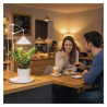EMOS LED GROW svetilka za gojenje rastlin 7 W, s časovnikom, bela