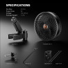 Ventilator s sponko Spider Farmer