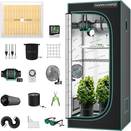 Kompletná zostava Mars Hydro Grow set TS1000