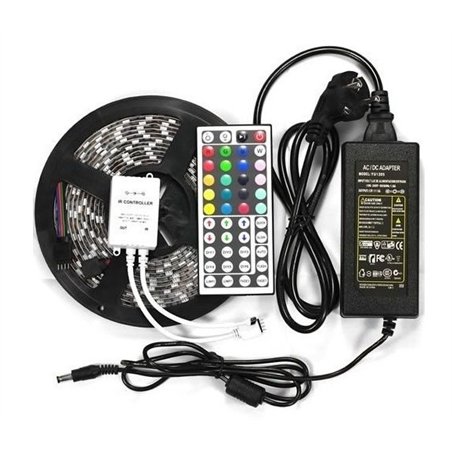Komplet 5m LED traku RGB 3528